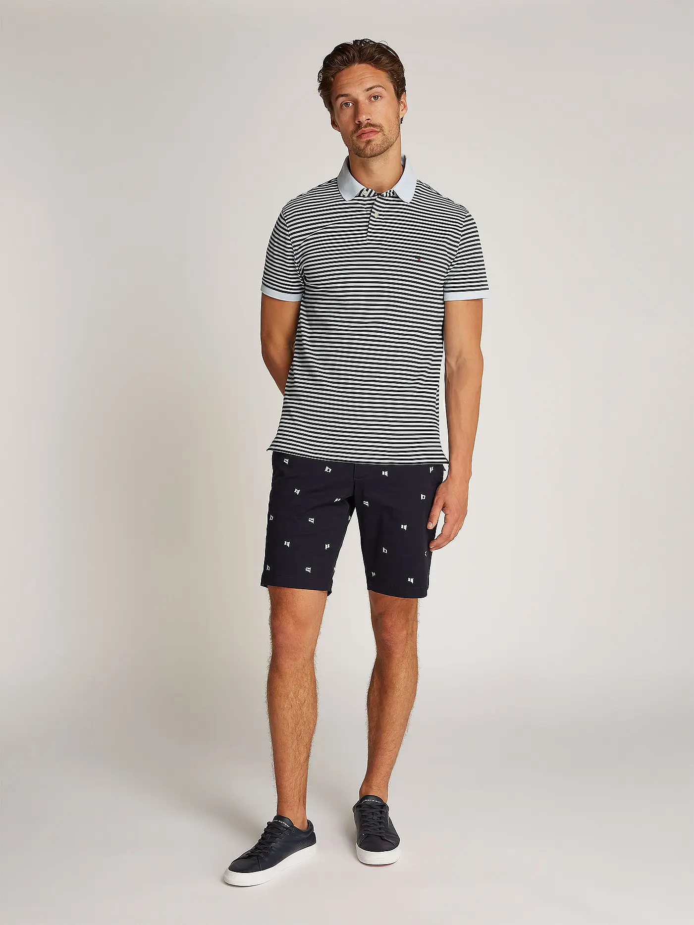 TOMMY HILFIGER | Poloshirt Regular Fit | hellblau